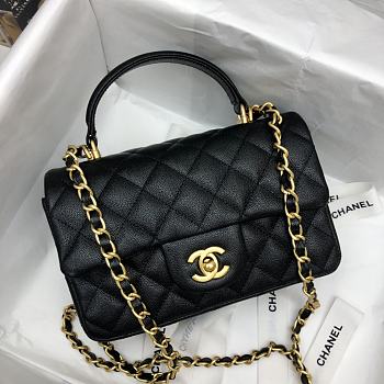 Chanel Classic 610 Black Size 20x14x7 cm