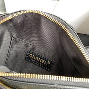 Chanel Women Waist Chest Bag Black AS1077 Size 34x15x6 cm - 6