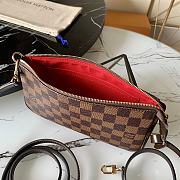 LV POCHETTE ACCESSOIRES Damier Azur canvas N40712 Size 22.5x4x12.5 cm - 4