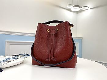 LV NeoNoe Red Bag M45256 Size 26x26x17.5 cm