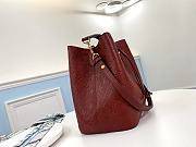 LV NeoNoe Red Bag M45256 Size 26x26x17.5 cm - 5