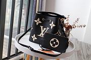 LV Crafty NeoNoe MM Black 26cm M56888 Size 26x26x17.5 cm - 3