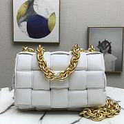 Bottega Venetα CHAIN CASSETTE White 44048 Size 26*18*8cm - 4