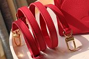 Louis Vuitton Fuschia Empreinte Onthego PM Red M45660 Size 28x11x19 cm - 4