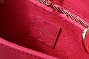 Louis Vuitton Fuschia Empreinte Onthego PM Red M45660 Size 28x11x19 cm - 6