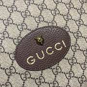 Gucci-Neo Vintage GG Supreme Pouch 473956 Size 30.5x21x1.5 cm - 4