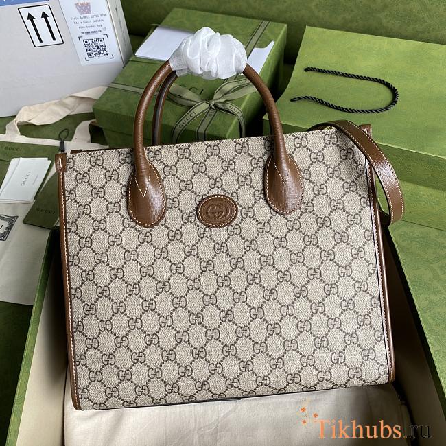 Gucci-GG Small Tote Bag 659983 Size 31x26.5x14 cm - 1