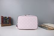 LV-NEO Pink Bucket M45124 Size 26x26x17.5 cm - 6