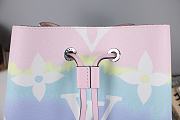 LV-NEO Pink Bucket M45124 Size 26x26x17.5 cm - 2