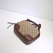 Gucci Bree Original GG canvas Mini Messenger Brown Bag 387360 Size 22x17x7cm - 6