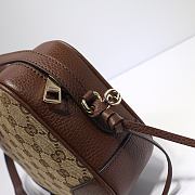 Gucci Bree Original GG canvas Mini Messenger Brown Bag 387360 Size 22x17x7cm - 2