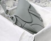 Dior-Classic Embroidery Rock Gray M9001 Size 25.5x20x6.5 cm - 2