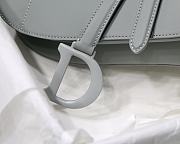 Dior-Classic Embroidery Rock Gray M9001 Size 25.5x20x6.5 cm - 4