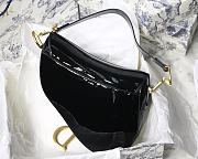 Dior-Classic Patent Leather Black M9001 Size 25.5x20x6.5 cm - 2