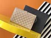 YSL-MONOGRAM FLAP WALLET 651026 Size 13,5X9,5X3 cm - 5