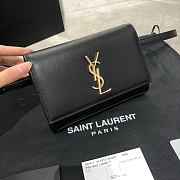 YSL-KATE BELT BAG BLACK 534395 Size 18x12x4.5 cm  - 1