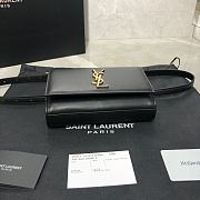 YSL-KATE BELT BAG BLACK 534395 Size 18x12x4.5 cm  - 2