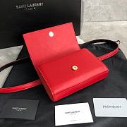 YSL-KATE BELT BAG IN RED 534395 Size 18x12x4.5 cm - 2