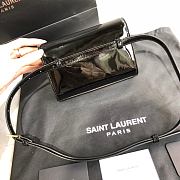 YSL-KATE CALFSKIN BELT BAG BLACK 534395 Size 18x12x4.5 cm  - 2