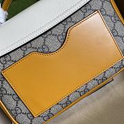 GUCCI-Padlock Mini Bag Yellow and White/Pvc 658487 Size 21x14x5cm - 3