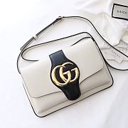 GUCCI Arli Small Shoulder Bag white small 550129 Size 25x16x5.5 cm - 1