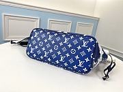 LV Escale Neverfull MM Blue M45128 Size 31x28.5x17 cm - 2