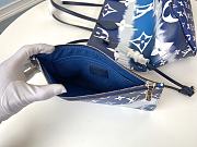 LV Escale Neverfull MM Blue M45128 Size 31x28.5x17 cm - 6