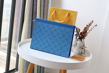 LV POCHETTE VOYAGE Medium Clutch M30761 Size 27x21x3 cm