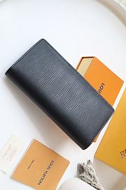 LV BRAZZA WALLET Black M80788 Size 10x19x2 cm - 5