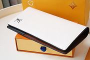 LV BRAZZA WALLET White M80788 Size 10x19x2 cm - 4