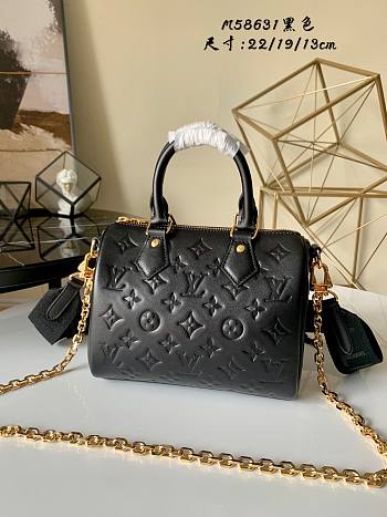 LV Speedy BANDOUIIERE Handbag M58631 Size 22x19x13 cm