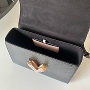 LV TWIST MM Medium Handbag Black M57666 Size 23x17x9.5 cm - 3