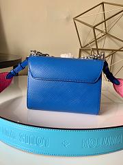 LV TWIST PM Small Handbag Blue M57669 Size 19x15x9 cm - 2