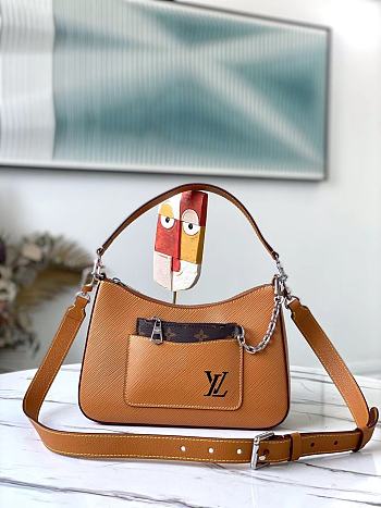 LV MARELLE Handbag Caramel Color M80688 Size 25x15x8 cm