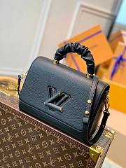 LV TWIST MM Medium Handbag Black M58688 Size 23×18×8 cm - 1