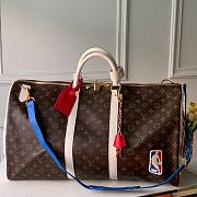 LV LVXNBA BASKETBALL KEEPALL BAG M45587 Size 55 x 27 x 20 cm - 1