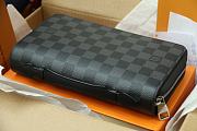 LV ZIPPY XL WALLET DAMIER GRAPHITE CANVAS N41503 Size 23x15x4 cm - 3