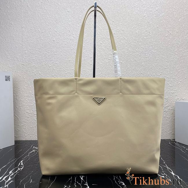 PRADA Re-Nylon and Saffiano Leather Tote Bag 1BG107 Size 40x34x16 cm - 1