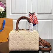 LV Speedy Bandouliere Beige M42397 Size 20x15x12 cm - 4