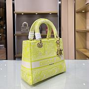 DIOR CD LADY 21 Fluorescent Color 9027 Size 24×20×11cm - 5