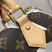 LV Speedy Bandouliere BB Blue M45202 Size 17.5x14x11 cm - 2