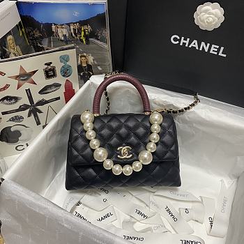 CHANEL Plus A Pearl Chain 2215 Size 19