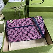 Gucci Shoulder GG Marmont Mini Pink 443497 Size 26x15x7cm - 5