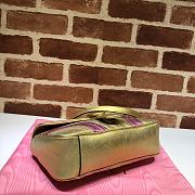 GG Marmont Shoulder Bag Gold Powder 443497 Size 26x15x7 cm - 2
