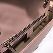 GG Marmont Shoulder Bag Nude Powder 443497 Size 26x15x7 cm - 5