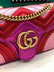 GG Marmont Chain Strap Shoulder Bag 443497 Size 26x15x7 cm - 6