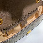 GG Marmont Shoulder Bag Brown 443497 Size 26x15x7 cm - 3