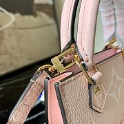 Louis Vuitton Petit Sac Plat Pink Leather M80449 Size 14x17x5 cm - 4