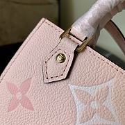 Louis Vuitton Petit Sac Plat Pink Leather M80449 Size 14x17x5 cm - 2