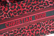Dior Tote Book Mizza Red 1286 Size 36x28x14 cm - 2